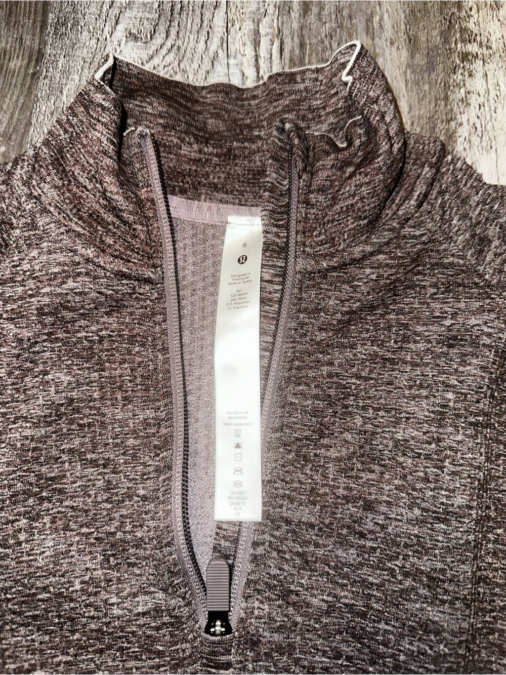 Lululemon Engineered Warmth Half-Zip - Picture 5 of 6
